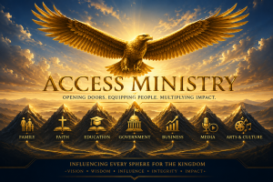 Access Ministry Movement - π¦
THE EAGLE SEES Opportunities others miss. Solutions others overlook. People others ignore. Nations others abandon. Future possibilities others cannot yet see.