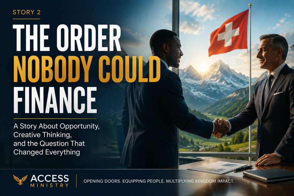 Story 2: The Order Nobody Could Finance